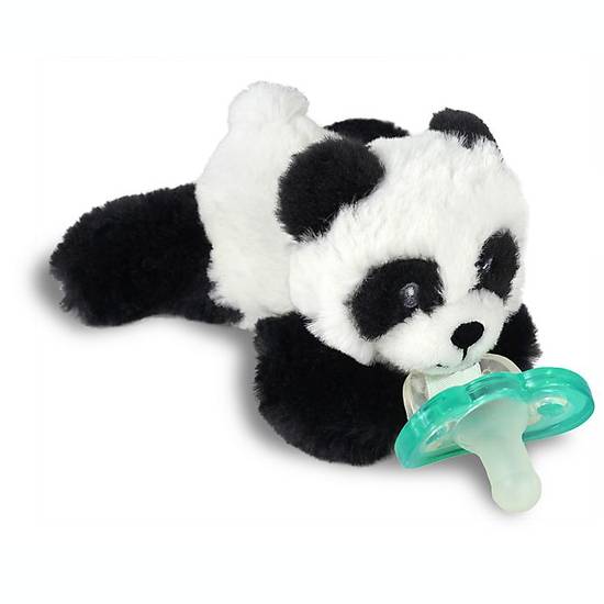 Order RaZbaby® RaZbuddy Panda Pacifer Holder with Removable JollyPop Pacifier food online from Bed Bath & Beyond store, Lancaster on bringmethat.com