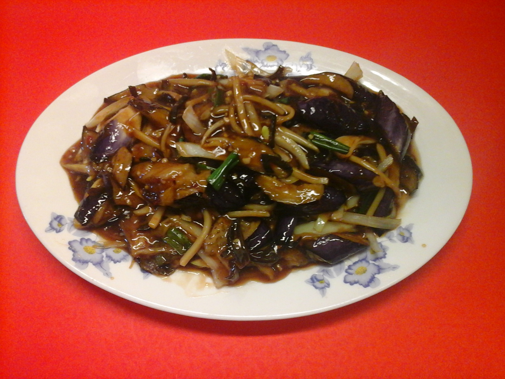 Order Eggplant with Szechuan Sauce food online from New Bamboo Kitchen store, Alameda on bringmethat.com