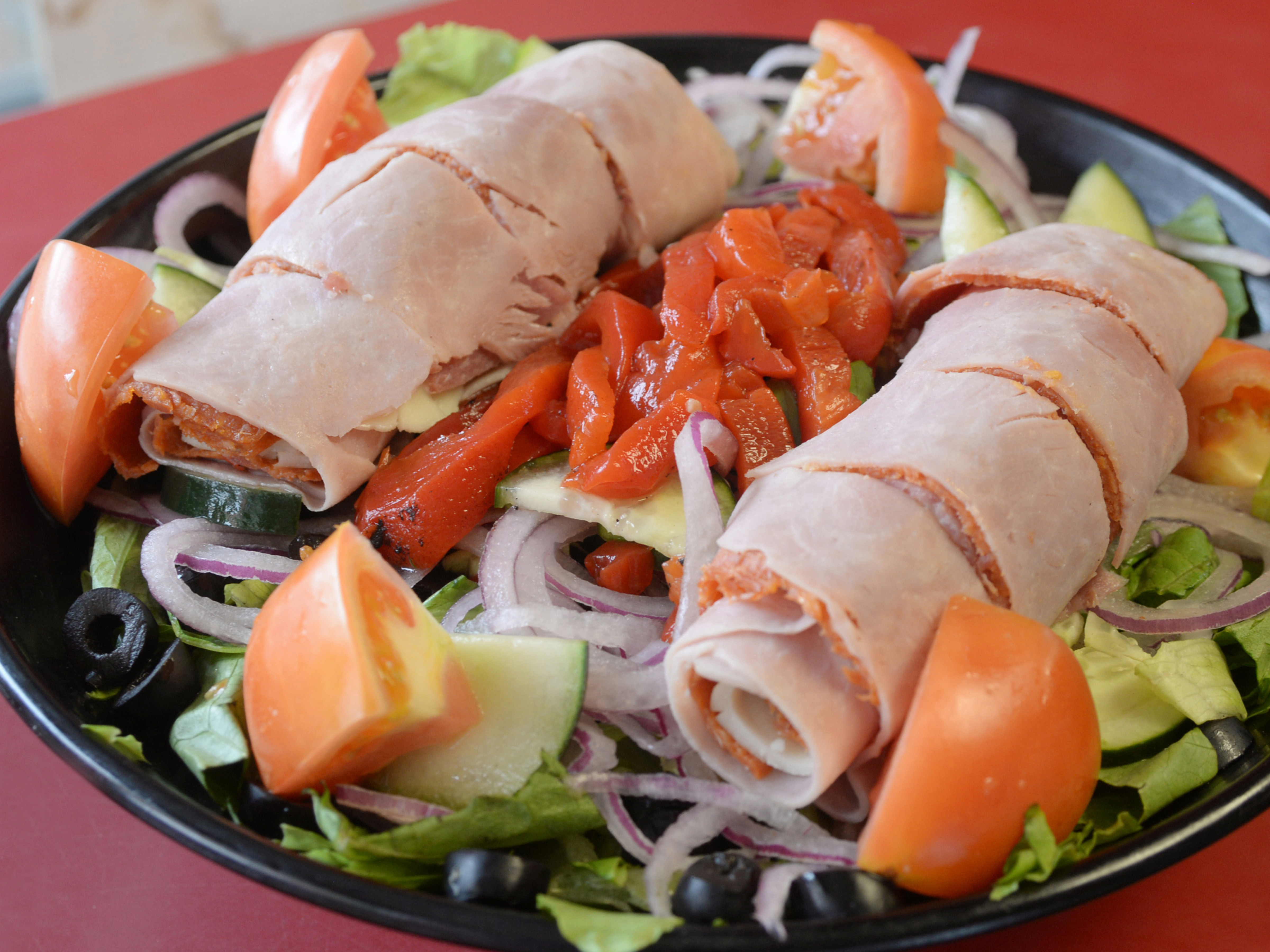 Order Antipasto Salad food online from Dc Pizza & Catering store, Albany on bringmethat.com