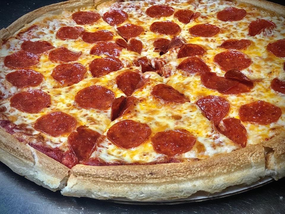 Order One Topping Pizza - Small food online from Kelley Square Pizza store, Worcester on bringmethat.com