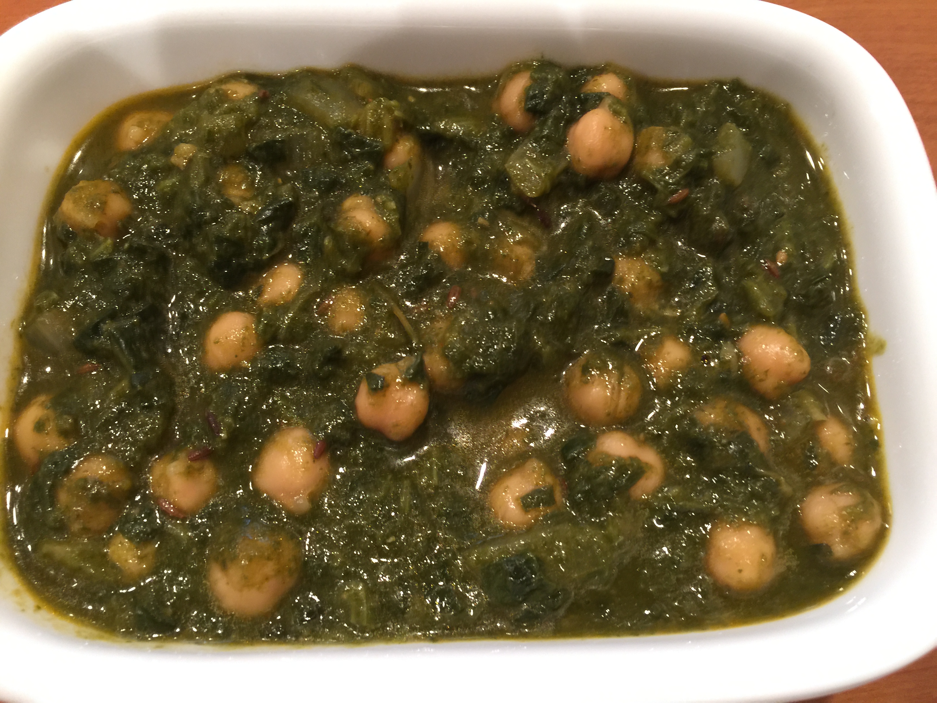 Order Chana Saag food online from Spice of India store, Richmond on bringmethat.com