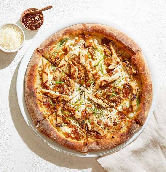 Order ROASTED GARLIC CHICKEN food online from California Pizza Kitchen store, Troy on bringmethat.com