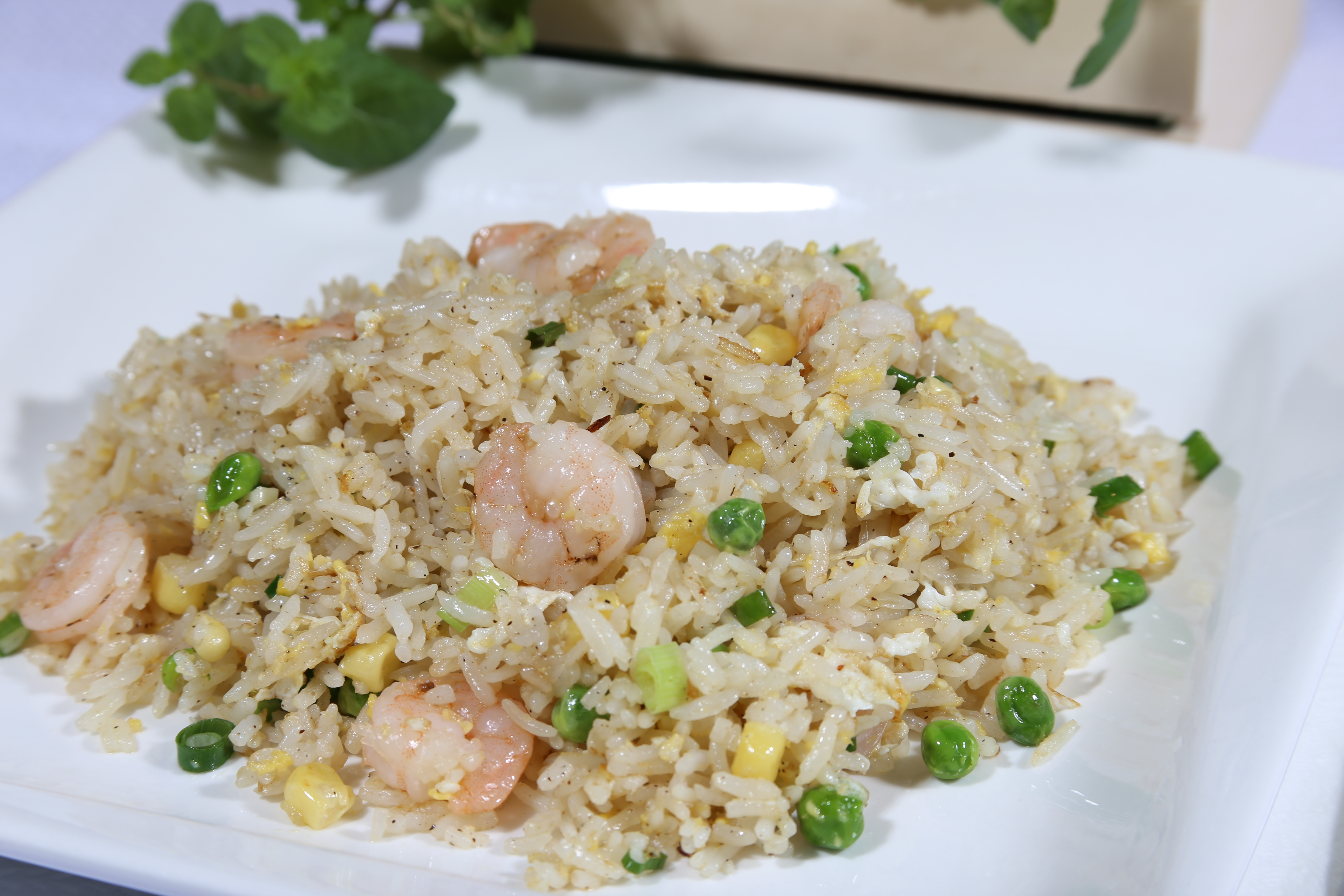 Order Fried Rice Rice Plate food online from Ha Long Pho Noodle House store, Honolulu on bringmethat.com