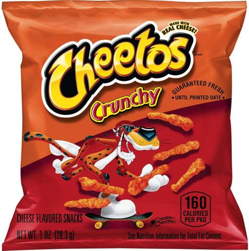 Order Cheetos Crunchy 1oz bag food online from Designs By Cake Daddy Llc store, Dallas on bringmethat.com