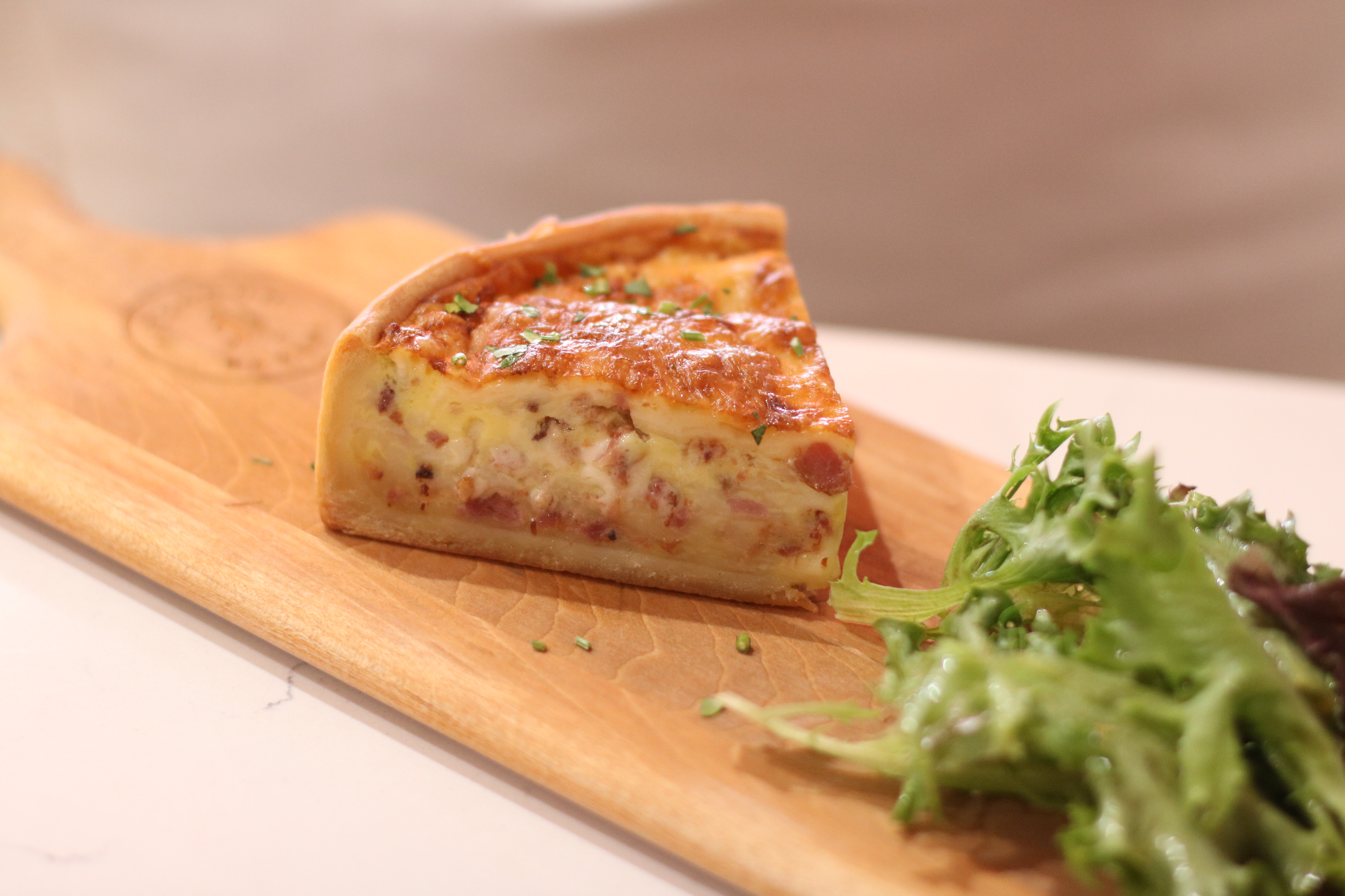 Order Quiche Lorraine food online from Pitchoun! store, Los Angeles on bringmethat.com