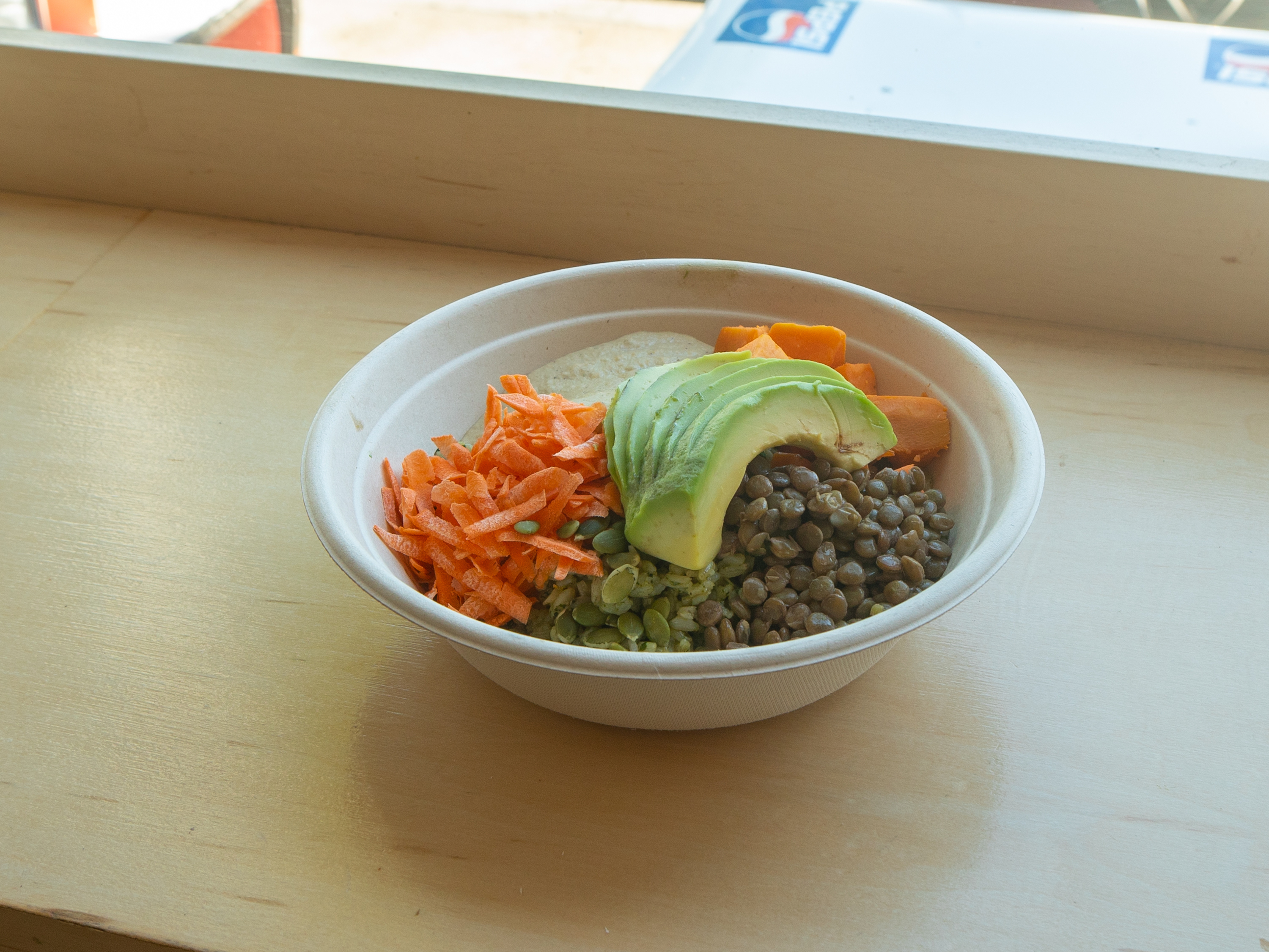 Order Vegan Pesto Brown Rice Bowl food online from Spooning Acai Bowls & More store, Beverly Hills on bringmethat.com
