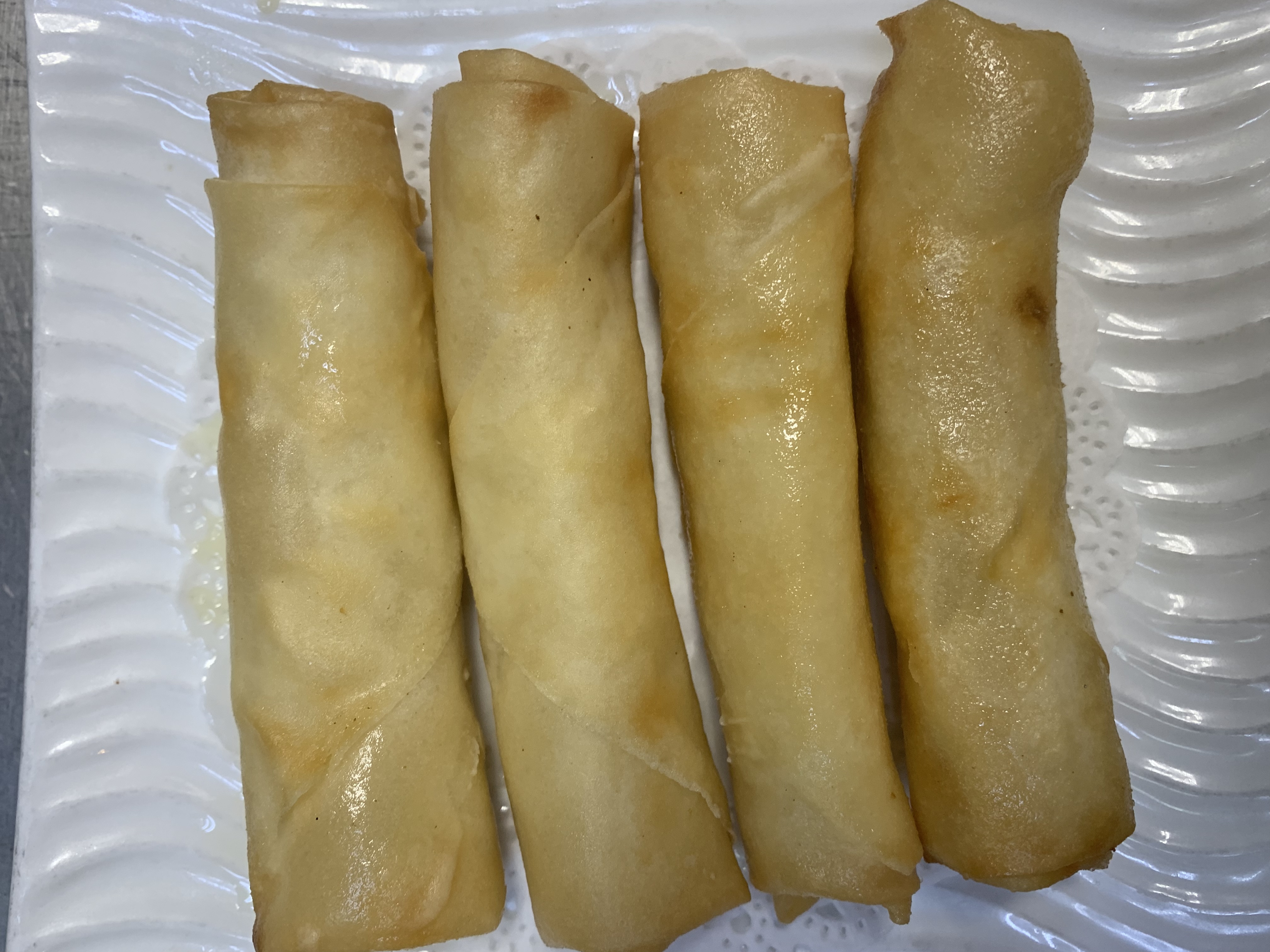 Order 34. Large Shrimp & Celery Spring Roll food online from China Town Cafe store, Chicago on bringmethat.com