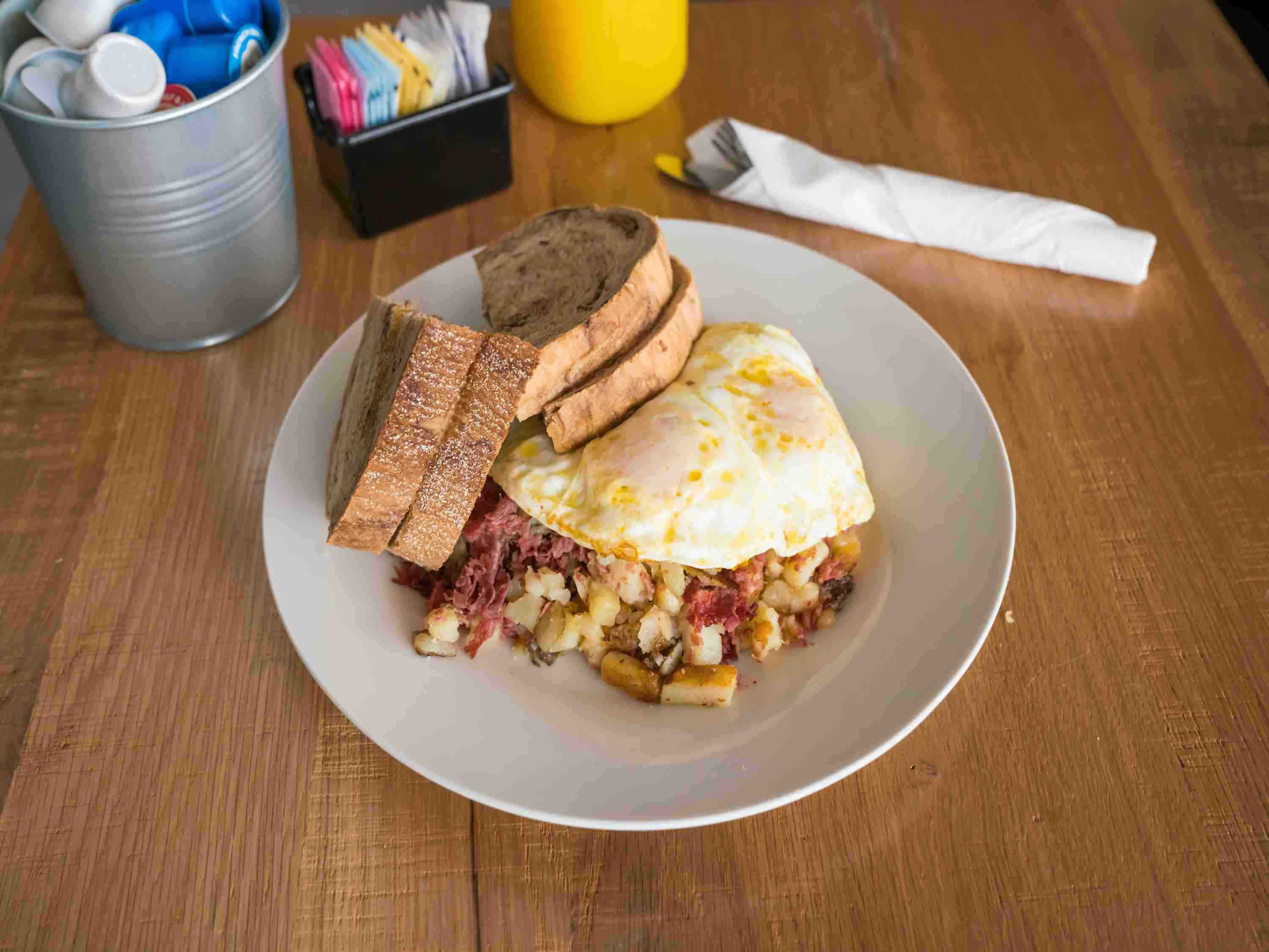 Order Corned Beef Hash food online from The Kitchen store, Independence on bringmethat.com