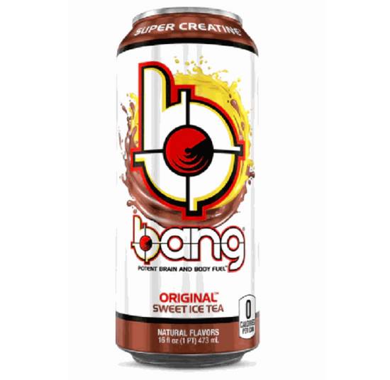 Order Bang Energy Drink - Original Sweet Tea food online from IV Deli Mart store, Goleta on bringmethat.com