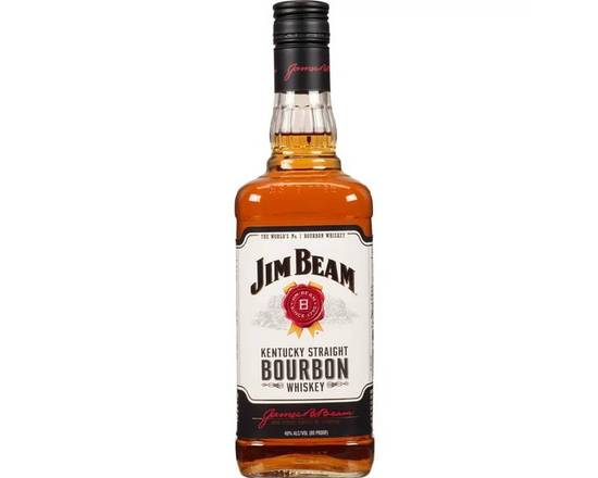 Order Jim beam Kentucky straight 1L  food online from House Of Wine store, New Rochelle on bringmethat.com