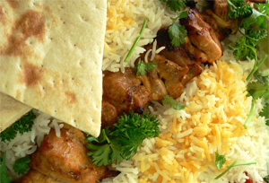 Order 6. Chicken Fillet Kabob food online from Shiraz Shish Kabob store, College Station on bringmethat.com