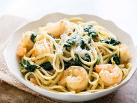 Order Linguini with Shrimp and Broccoli Rabe food online from Bella Notte Italian Restaurant & Pizza store, Little Falls on bringmethat.com