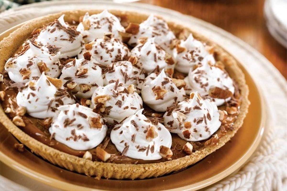 Order Whole Ooey Gooey Caramel Pie food online from O'charley store, Douglasville on bringmethat.com