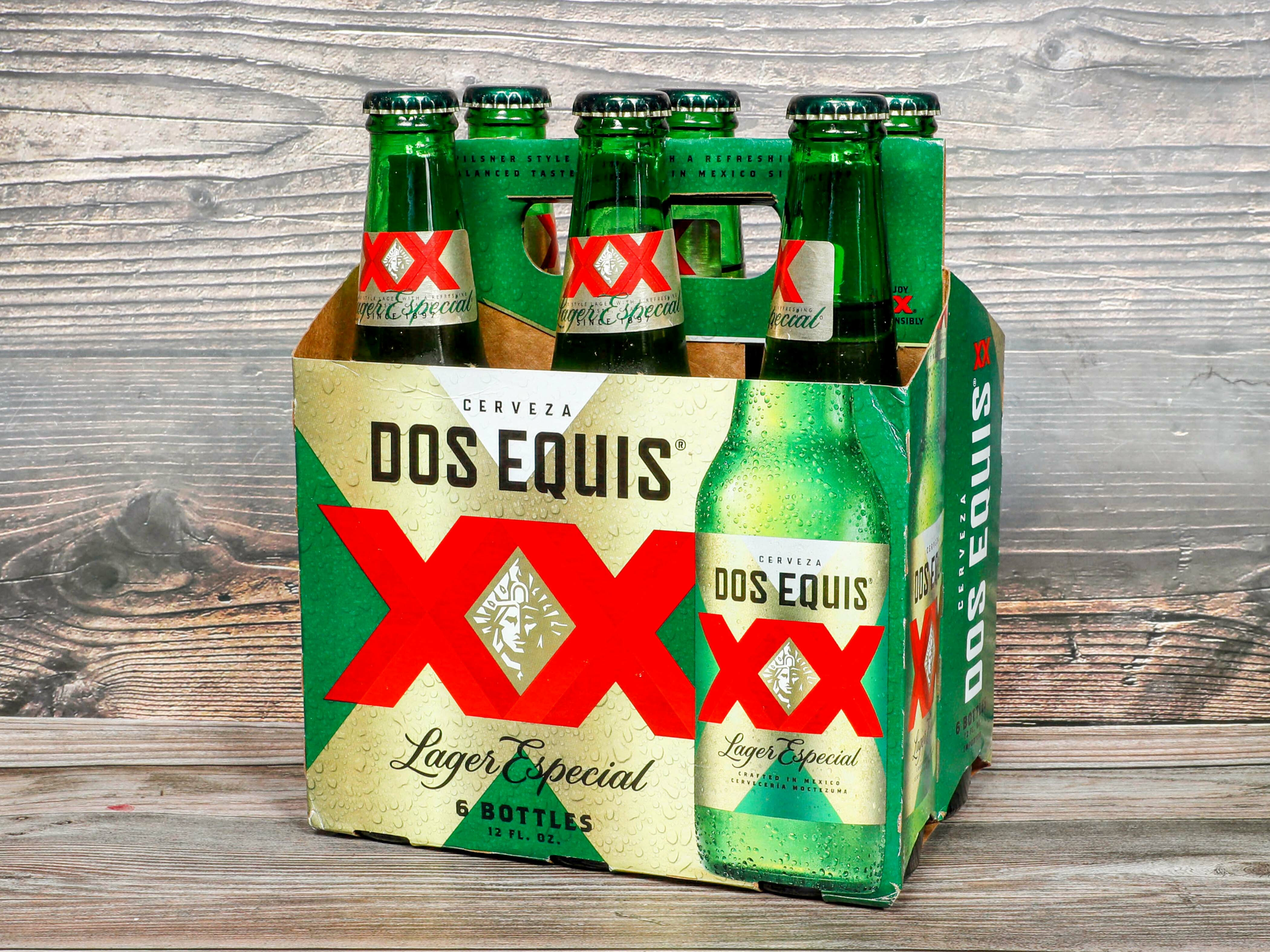 Order 12 Pack of Bottled Dos Equis  food online from Brothers Royal Crown Minimart store, Atwater on bringmethat.com