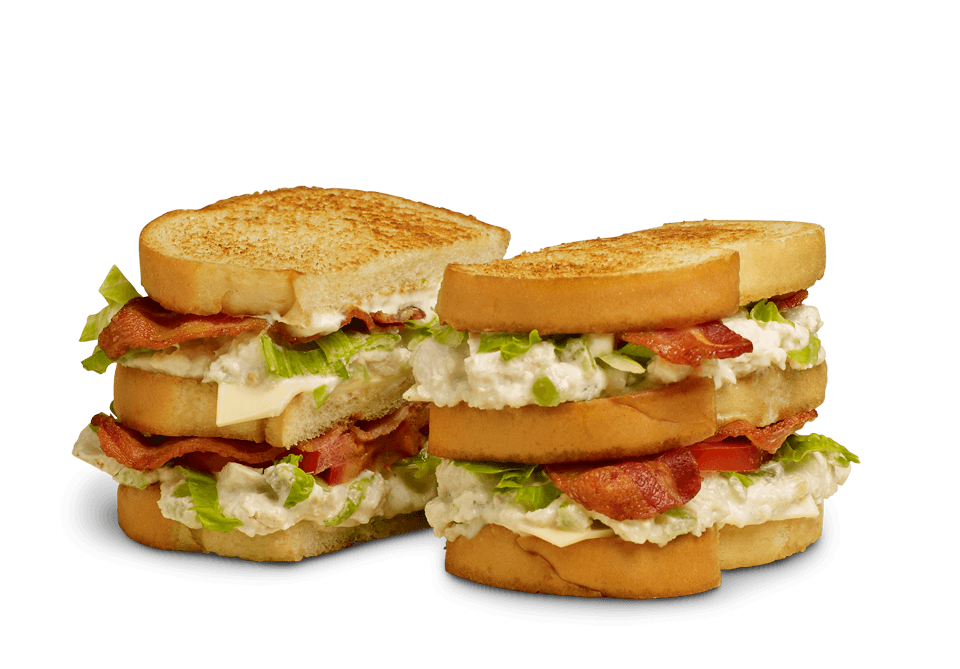 Order Club Sandwiches - Chicken Salad food online from Wawa 8144 store, Philadelphia on bringmethat.com