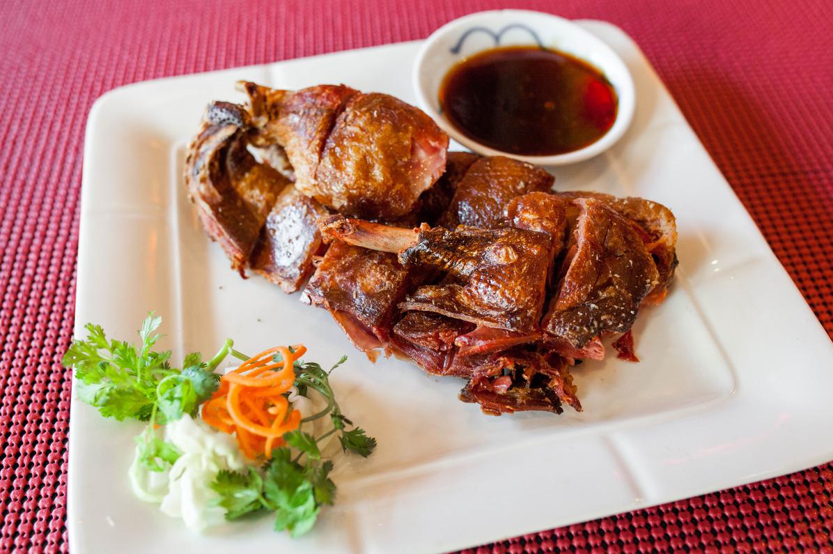 Order 茶鸭 Tea Smoked Duck food online from Spices 3 store, Oakland on bringmethat.com