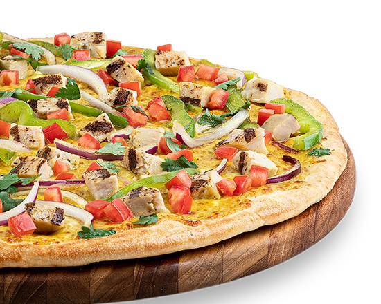 Order 16" Chicken Curry Delight Pizza food online from Pizza Guys store, Citrus Heights on bringmethat.com