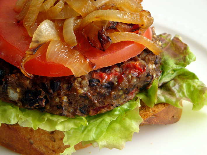 Order Veggie Burger food online from Lakeside Cafe store, Sandy Springs on bringmethat.com