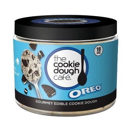 Order The Cookie Dough Cafe Oreo Edible Cookie Dough Jar (18 oz) food online from Dolcezza Gelato store, Arlington on bringmethat.com