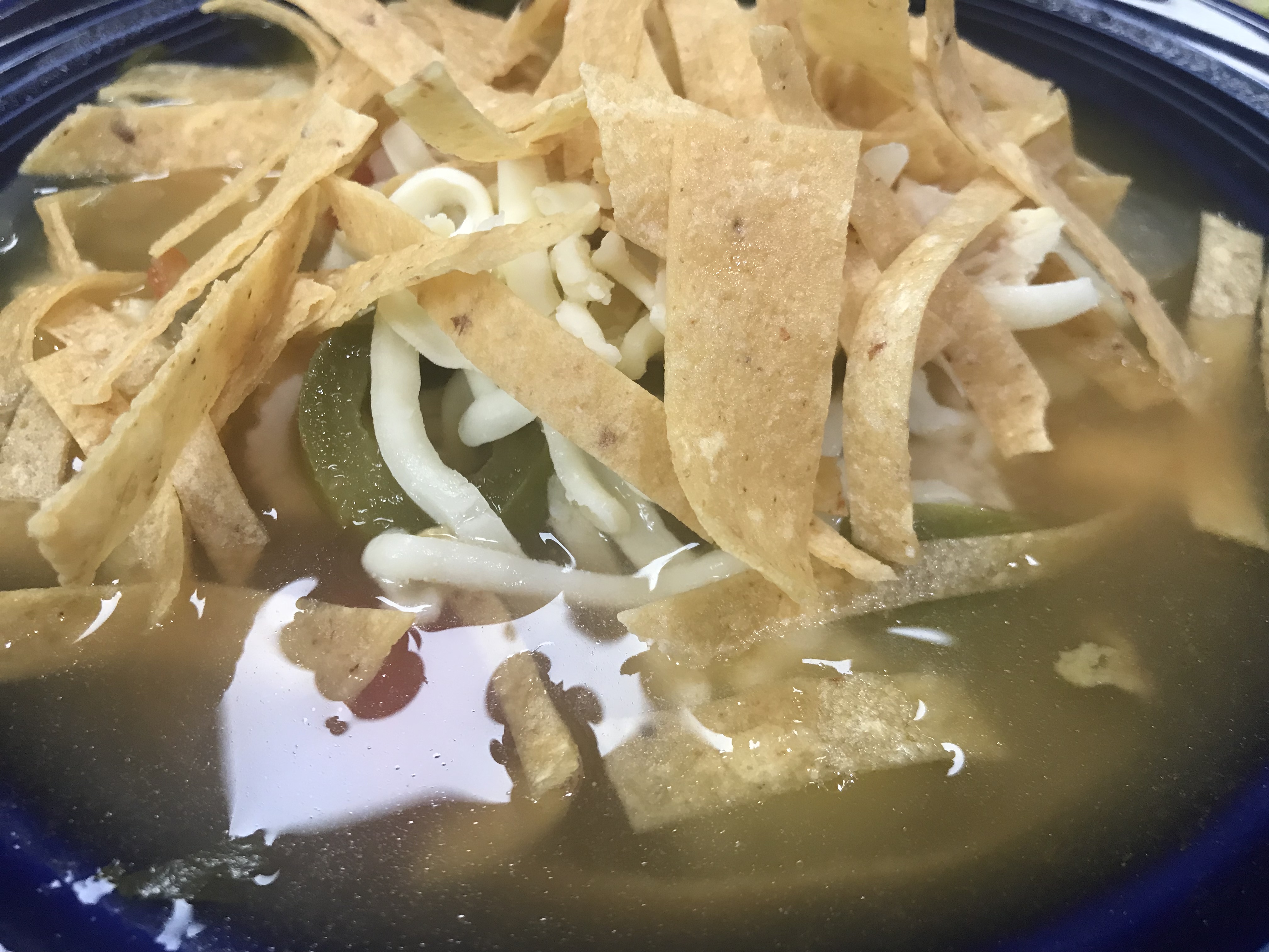 Order Mama's Tortilla Soup food online from Enchilada's store, Dallas on bringmethat.com