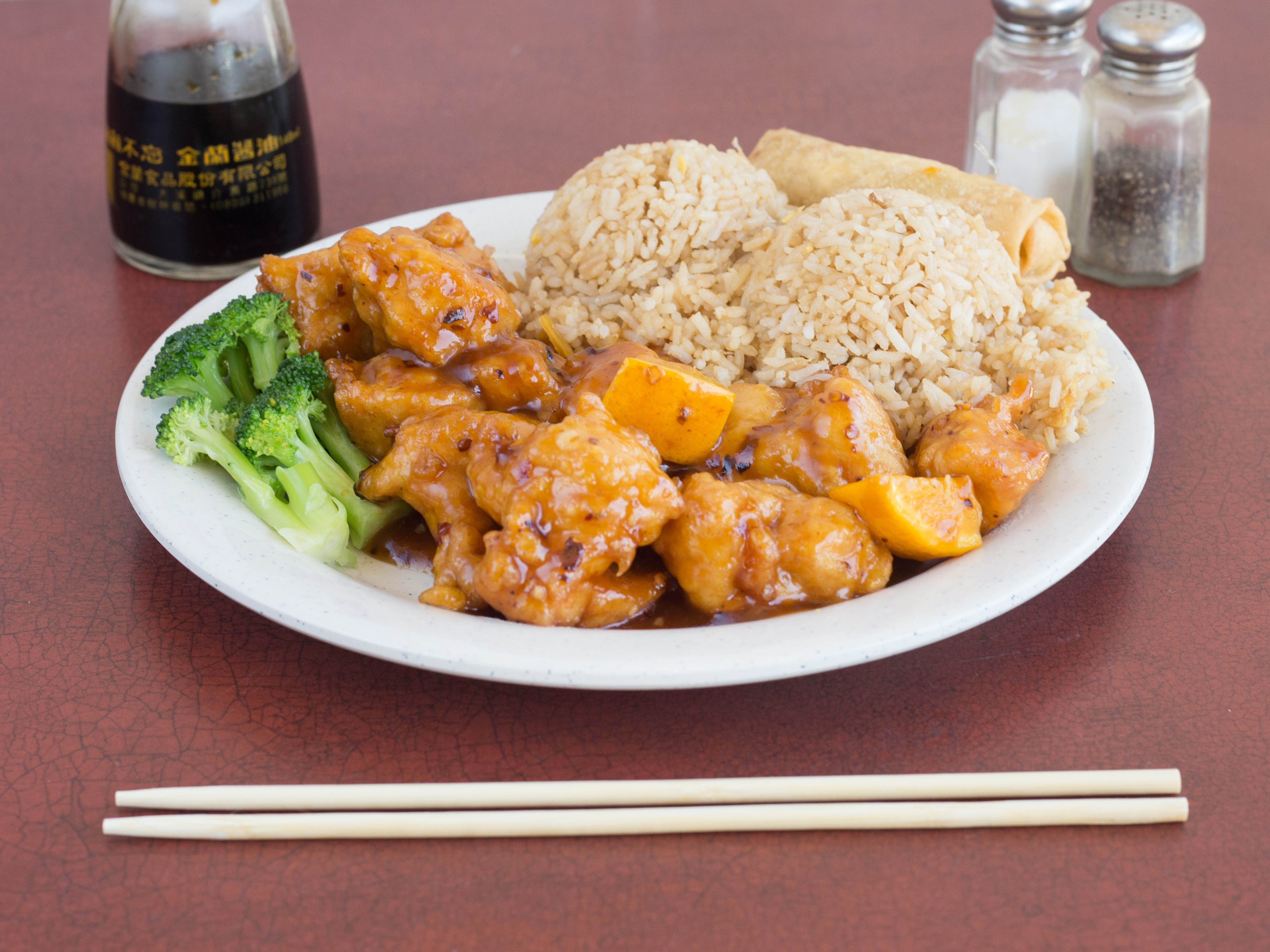 Order Sesame Chicken food online from China One #3 store, Houston on bringmethat.com