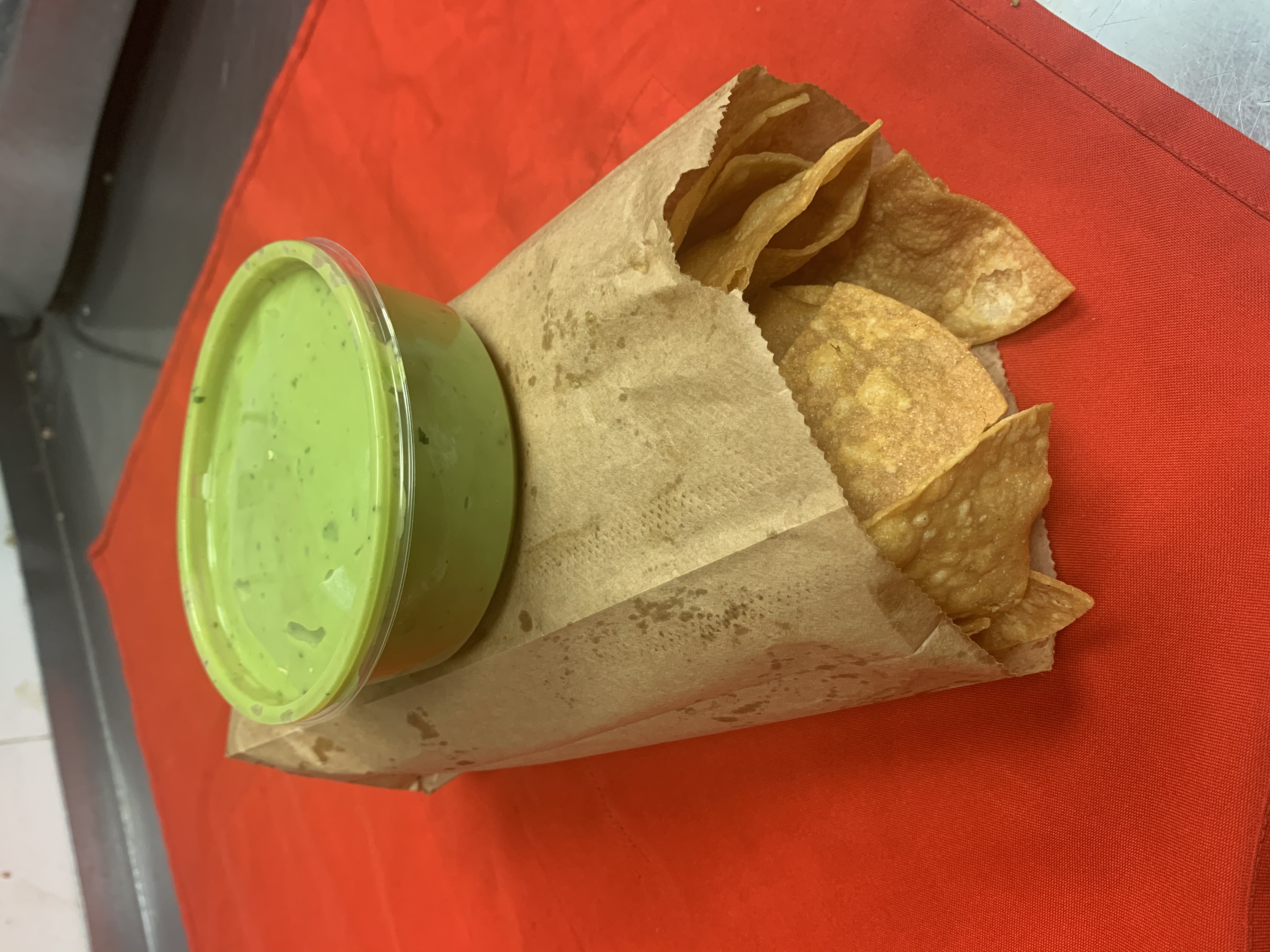 Order Chips & Guacamole food online from Taqueria Los Pericos #3 store, Campbell on bringmethat.com