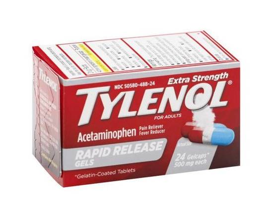 Order Tylenol Rapid Release 20Ct food online from Johnny Rockets store, Aliso Viejo on bringmethat.com