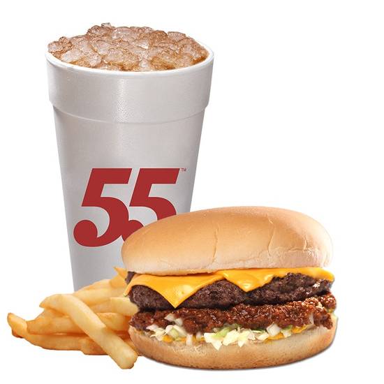 Order Lil' Carolina Classic Burger Meal food online from Hwy 55 store, Wilson on bringmethat.com