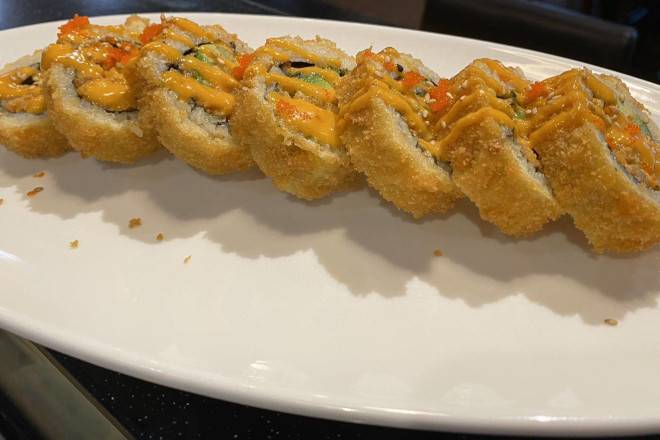 Order Crazy Roll food online from East Gate Asian Bistro store, Charity on bringmethat.com