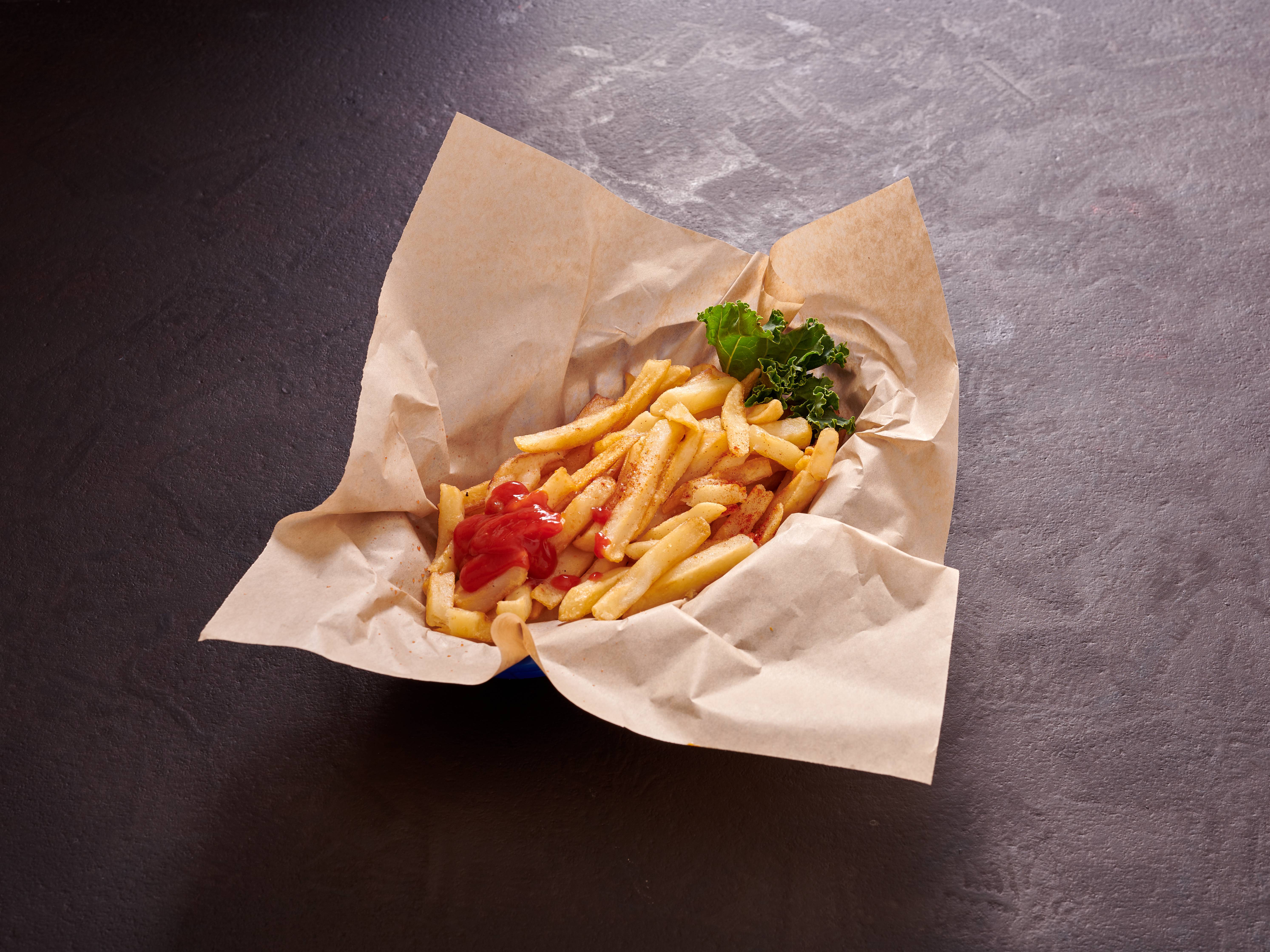 Order French Fries food online from The chicken place - arlington, va store, Falls Church on bringmethat.com