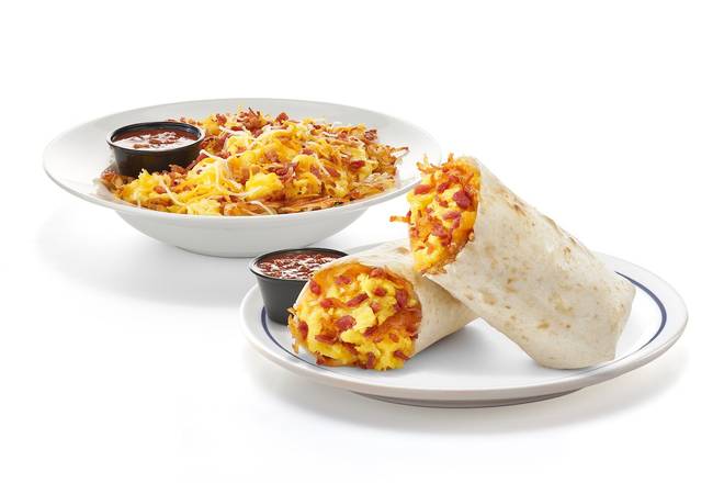 Order The Classic Burrito & Bowl  food online from Ihop store, San Antonio on bringmethat.com