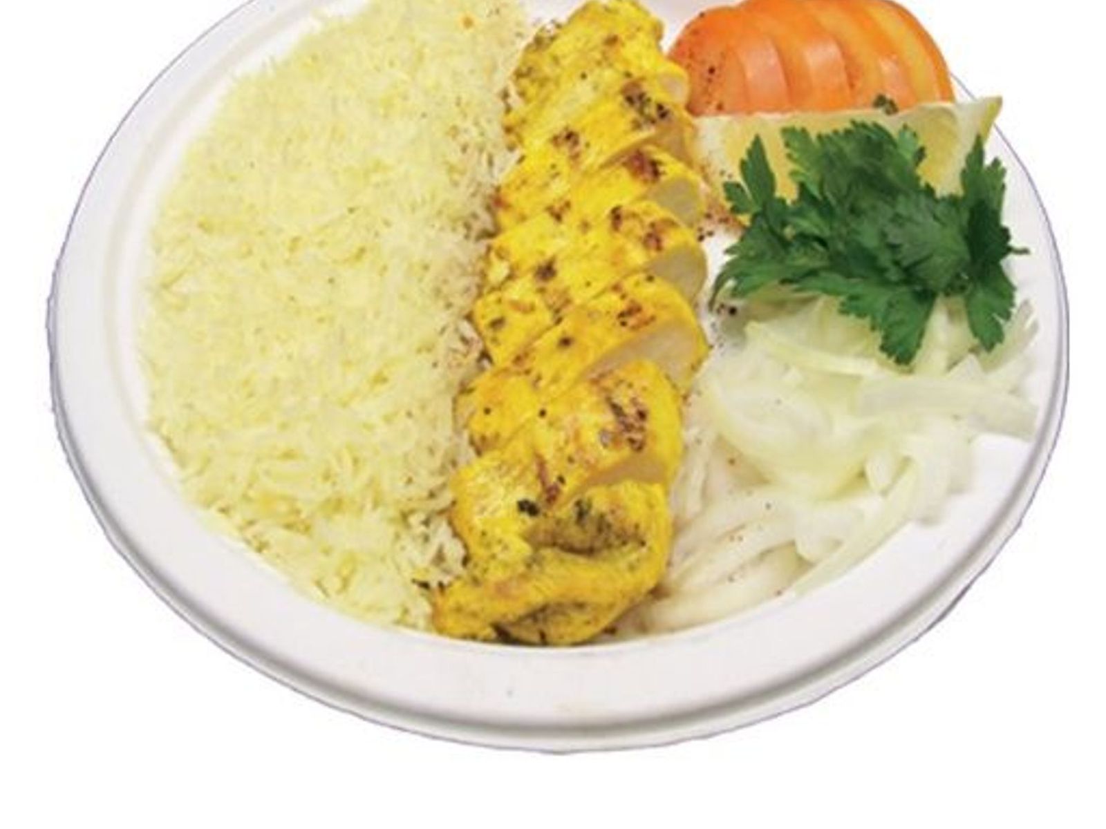 Order CHICKEN PLATE food online from Pita Heaven  store, Chandler on bringmethat.com