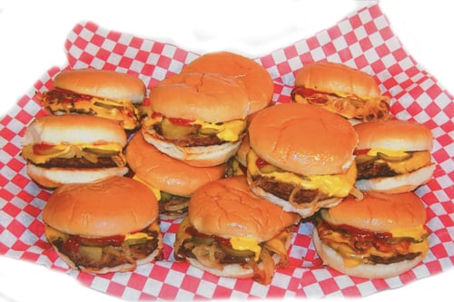 Order 12 Jumbo Pack of Sliders food online from Little Brothers Burgers store, Royal Oak on bringmethat.com