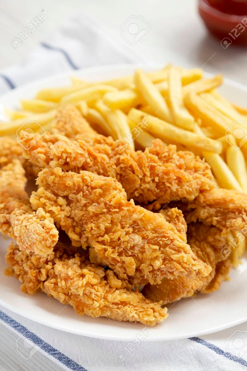 Order Chicken Fingers - 3 Pieces food online from Tani Pizza store, Butler on bringmethat.com