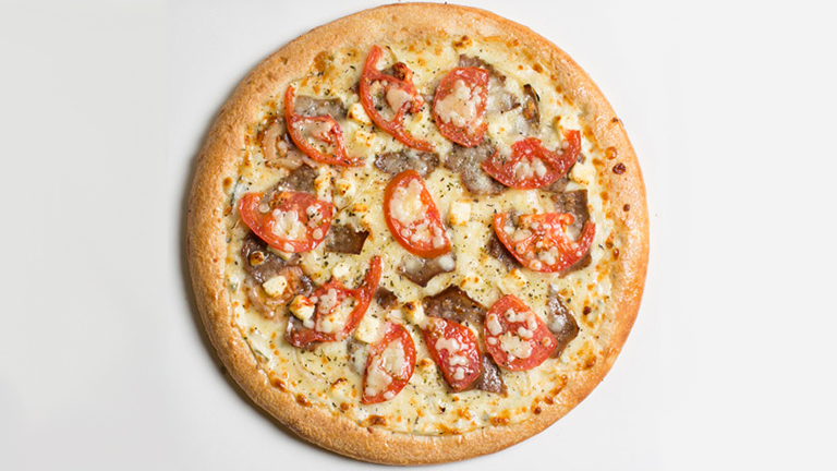 Order Lambda Gyro Pi Pizza food online from Aver's Pizza South Btown store, Bloomington on bringmethat.com
