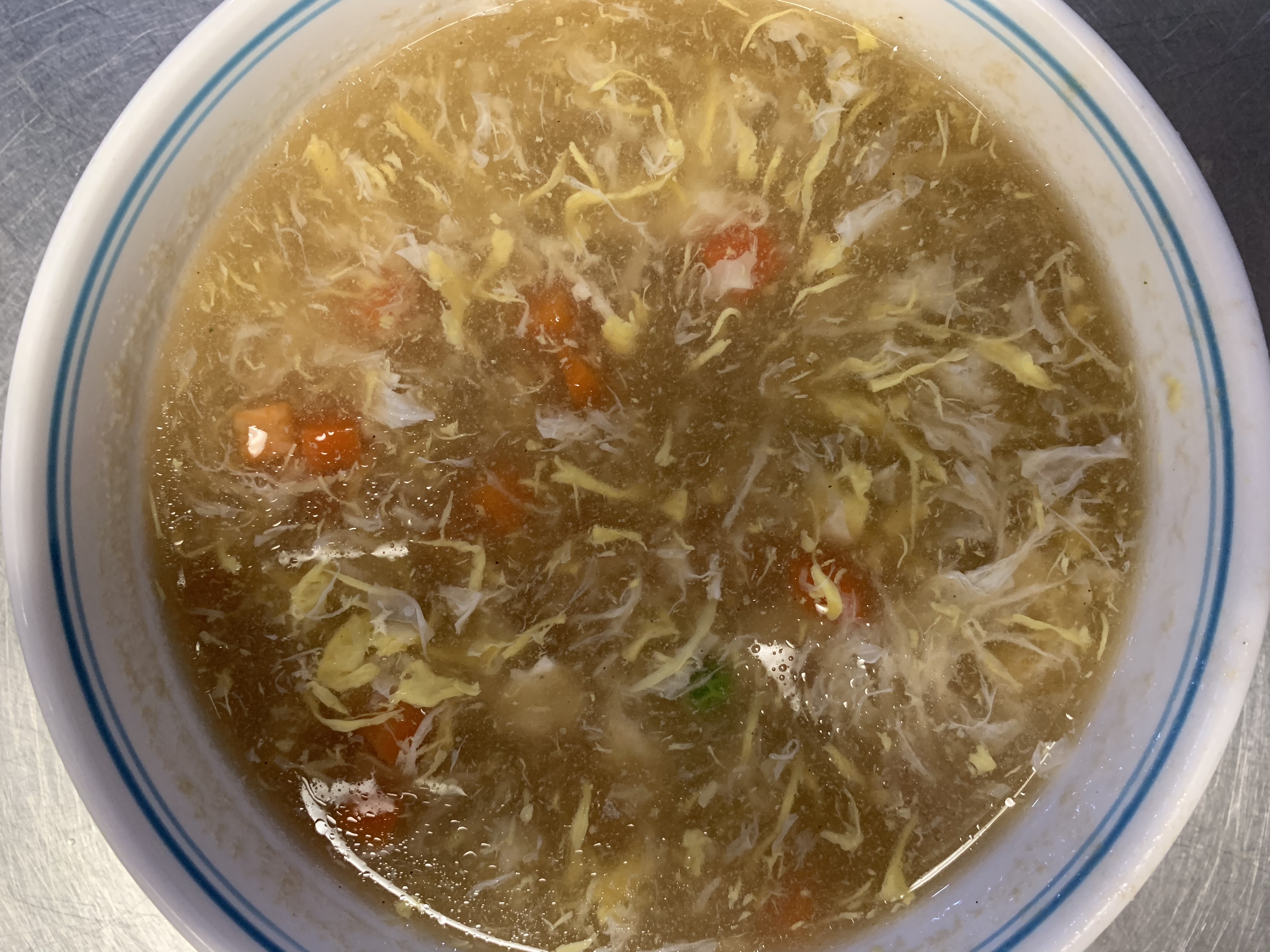 Order Egg Drop Soup food online from Cajun Seafood House store, Los Angeles on bringmethat.com