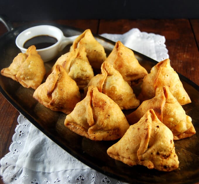 Order 3. Vegetable Samosa food online from Himalayan kitchen store, Stillwater on bringmethat.com