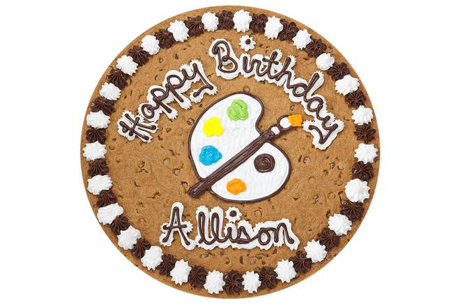 Order Painter Birthday- B1032 food online from Great American Cookies store, Fort Worth on bringmethat.com