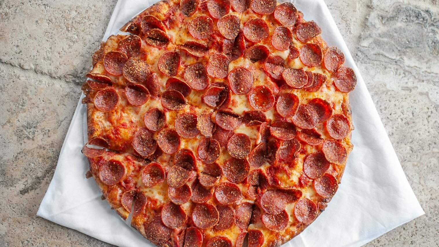 Order Single Topping Personal (7") food online from Pizza Cottage store, Newark on bringmethat.com