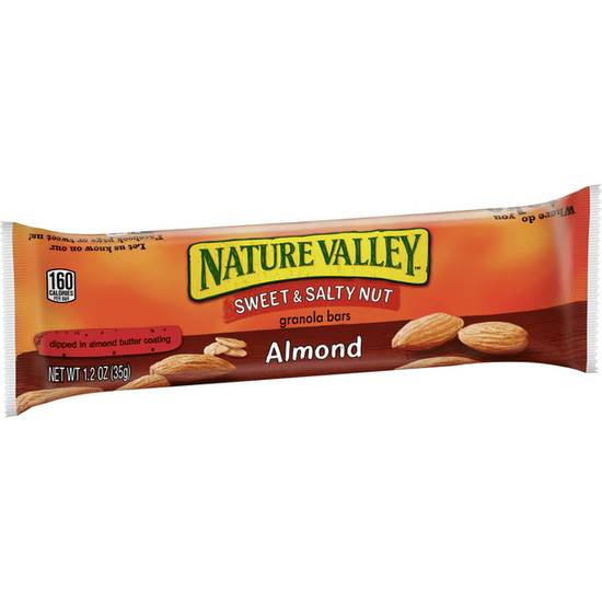 Order Nature Valley Sweet & Salty Almond Granola Bars food online from Fastbreak Convenience Store - Stewart Ave Market store, Medford on bringmethat.com