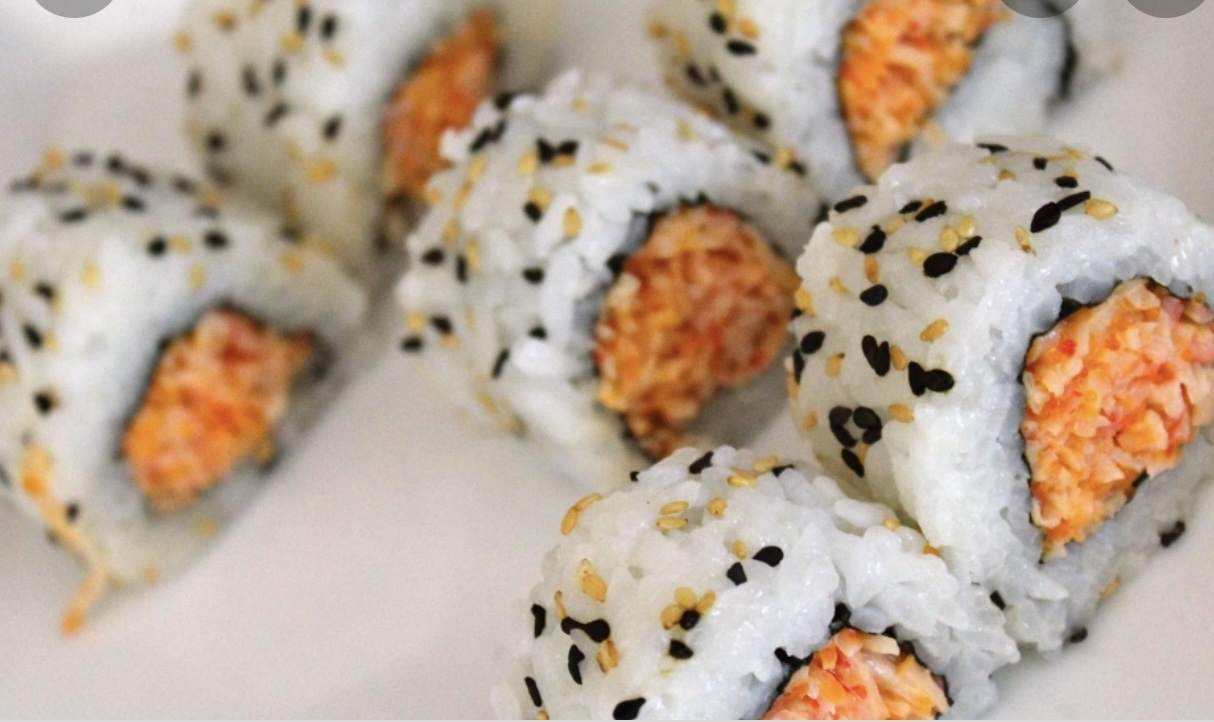 Order Spicy Crab Stick Roll food online from Miso Japan store, Goshen on bringmethat.com