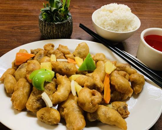 Order 甜肉Sweet and Sour Pork food online from Chopsticks store, Kent on bringmethat.com