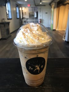 Order Pumpkin Spice Iced Latte  food online from Wicked Loft store, Whitman on bringmethat.com