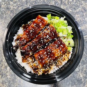 Order Unagi Don (Eel Rice Bowl) food online from Thaihot2 store, Minot on bringmethat.com