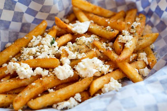 Order Greek Fries food online from Pita Grill &Amp; Creperie store, Summit on bringmethat.com