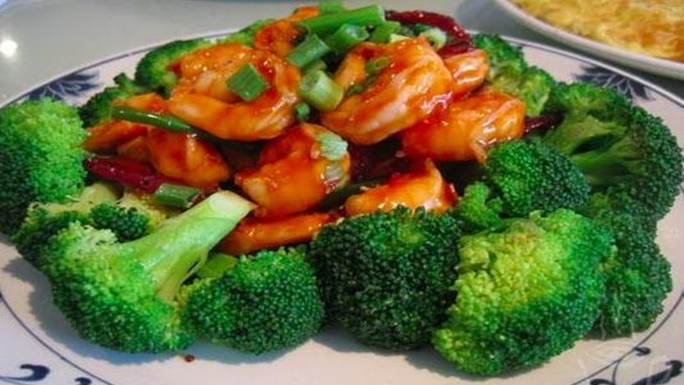 Order Shrimp with Broccoli芥兰虾 food online from Oriental Kitchen store, Philadelphia on bringmethat.com