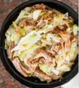 Order Kalua Pork with Cabbage food online from Honolulu BBQ store, Alameda on bringmethat.com