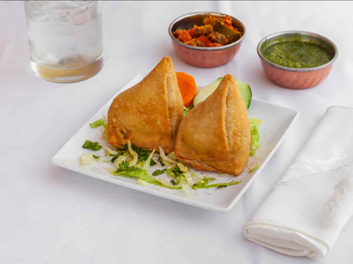 Order 2 Pc Samosa food online from Banana Leaf store, Culver City on bringmethat.com