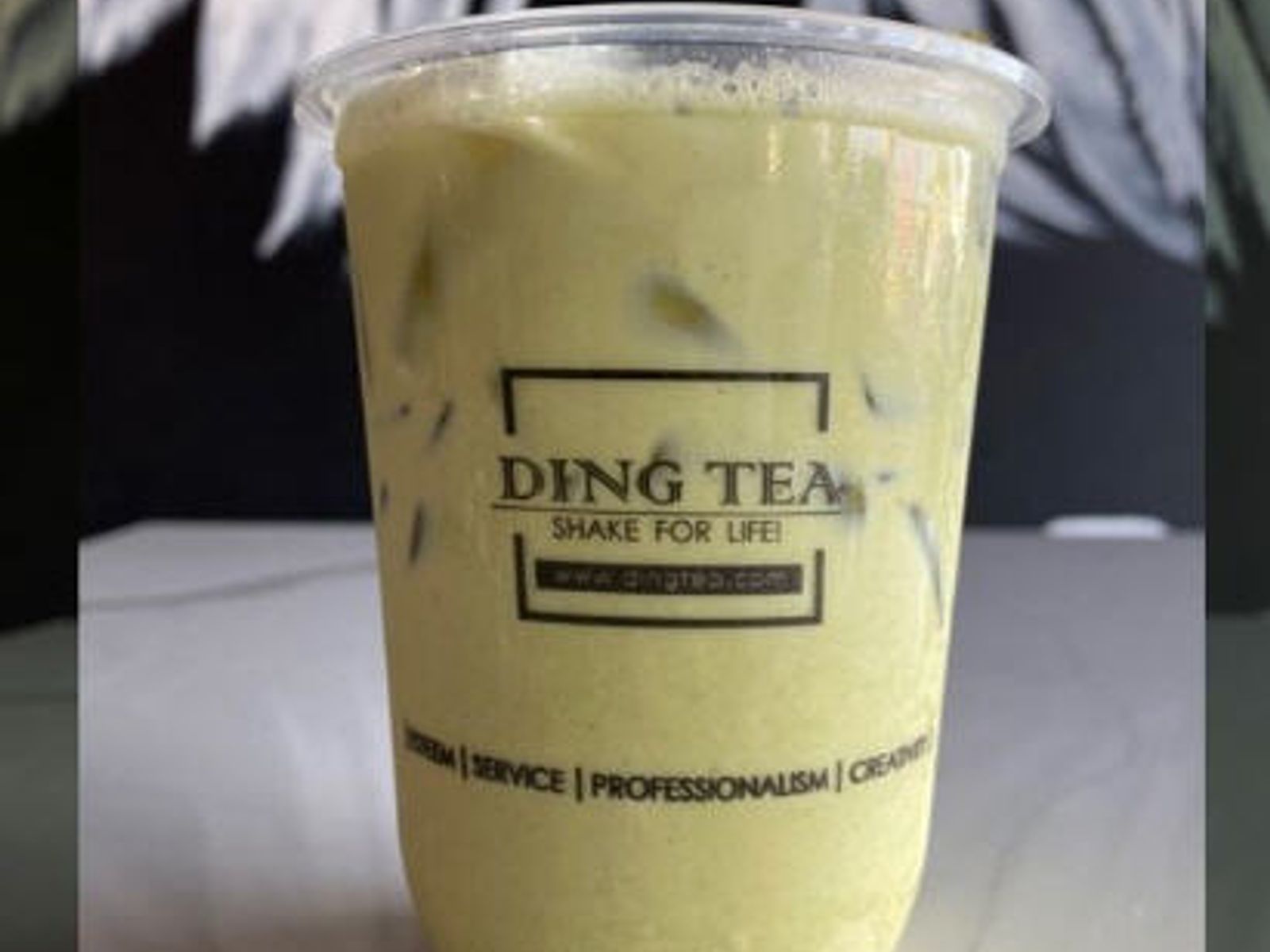 Order #8. Matcha Milk Tea food online from Ding Tea Carson store, Carson on bringmethat.com
