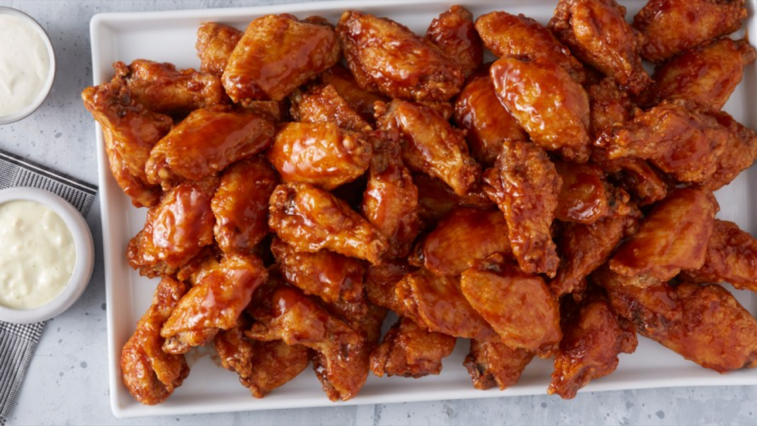 Order 50 Wings food online from Wings Over store, Pittsburgh on bringmethat.com